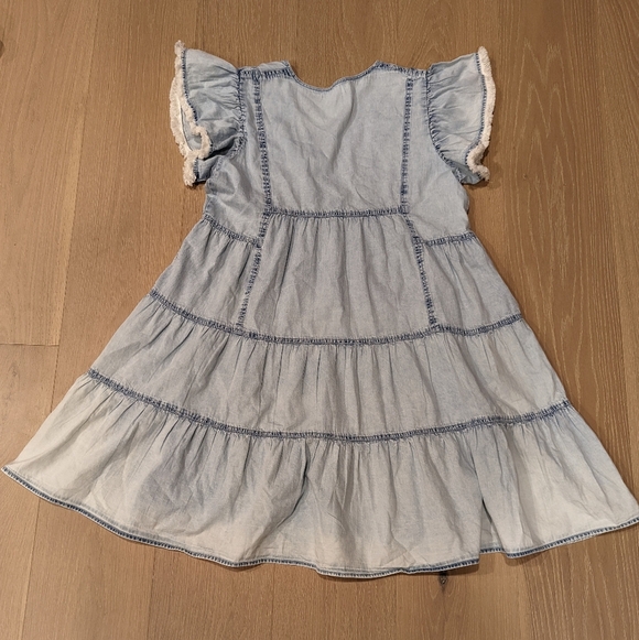 Light Blue Chambray Dress - Picture 6 of 8